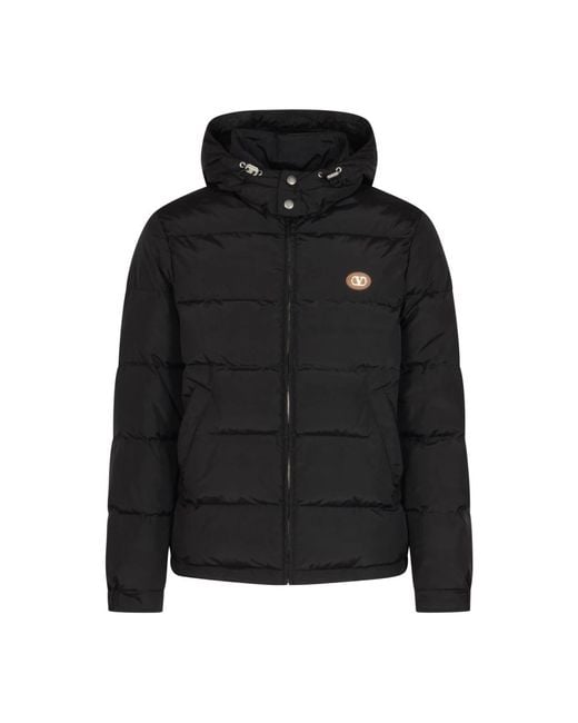 Valentino Black Down Jackets for men
