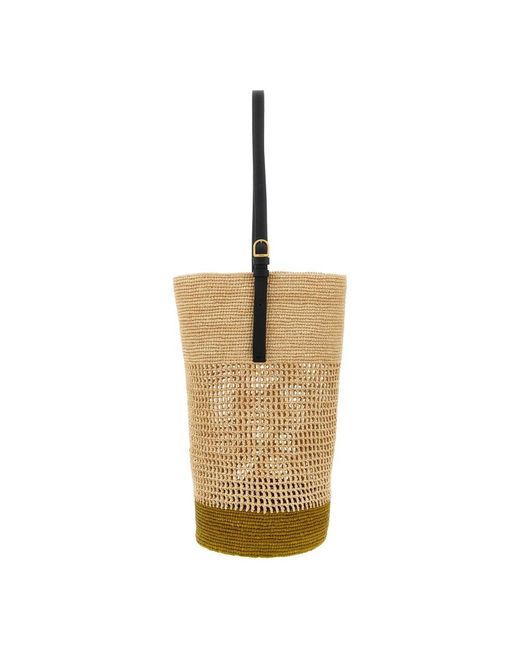 Khaite Natural Shoulder Bags