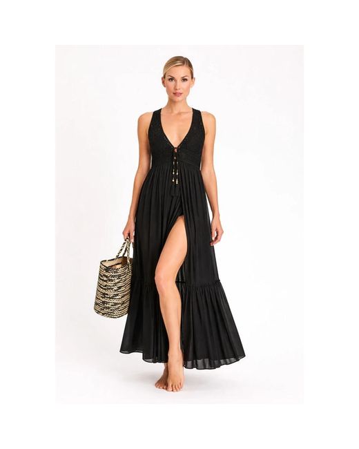 Twinset Black Summer Dresses