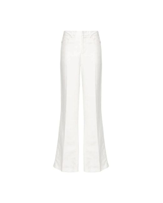 Zadig & Voltaire White Wide Trousers
