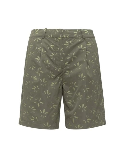 K-Way Green Casual Shorts