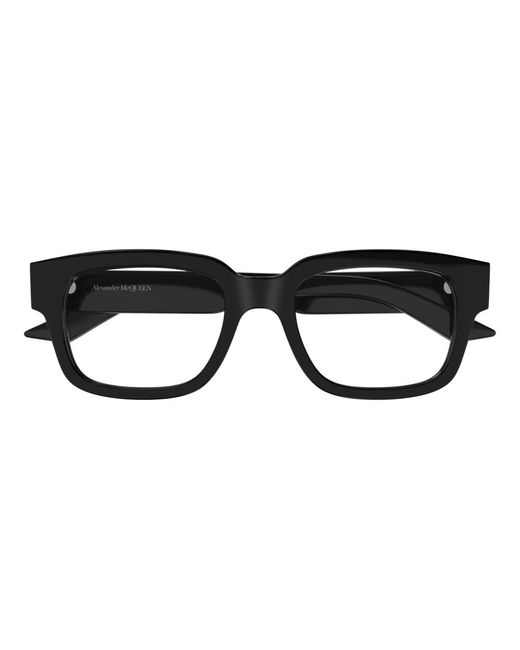 McQueen Glasses in Black für Herren