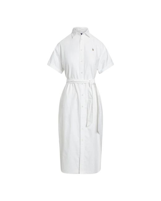 Polo Ralph Lauren White Shirt Dresses