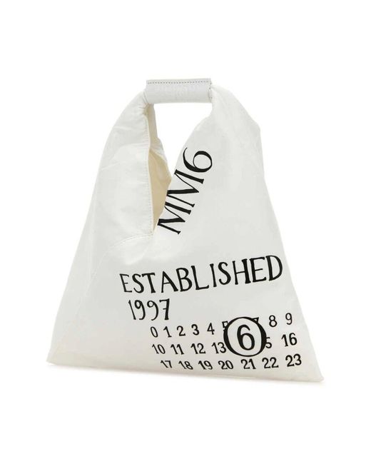 Handbags di MM6 by Maison Martin Margiela in White