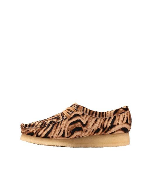 Laced Shoes Clarks en coloris Brown