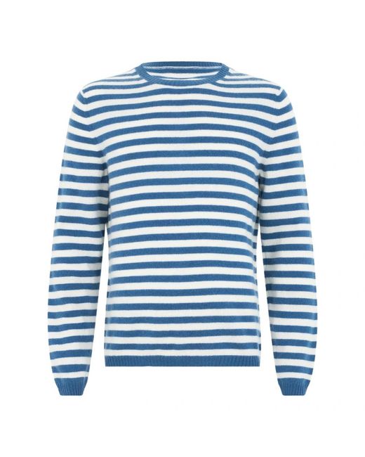 Fedeli Blue Cashmere Knitwear for men