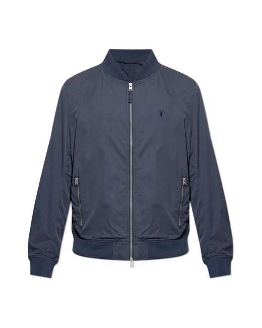 AllSaints Jassen ,Blauw ,Katoen Jas Bassett in het Blue voor heren
