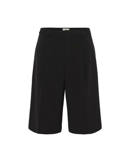 Part Two Casual Shorts in het Black