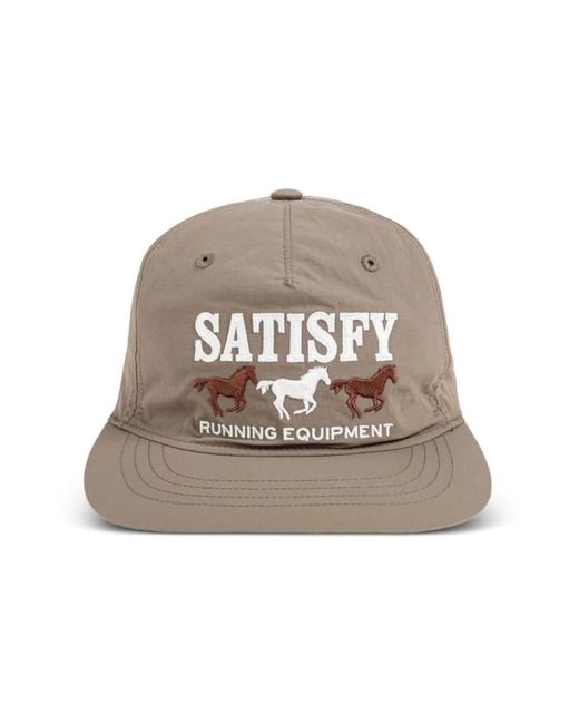 Satisfy Brown Caps for men