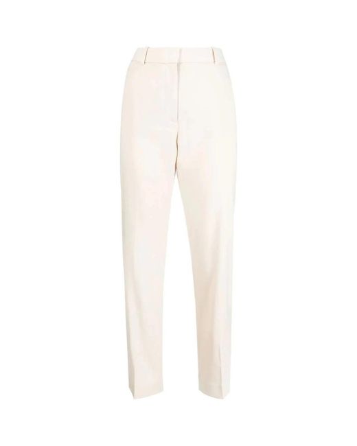 Joseph Natural Straight Trousers