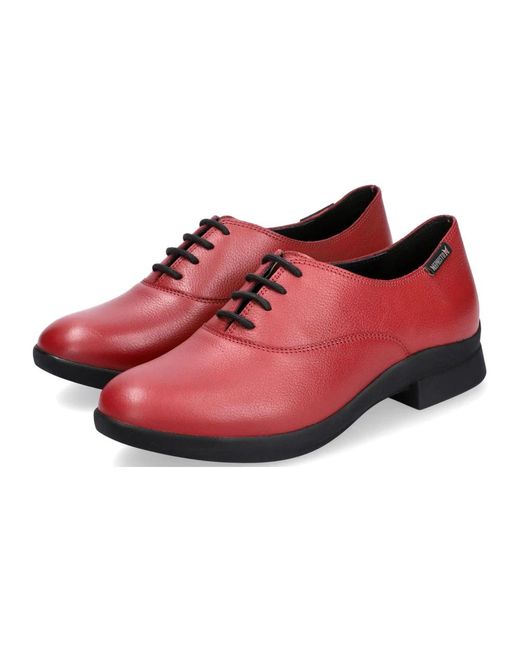 Laced Shoes Mephisto en coloris Red