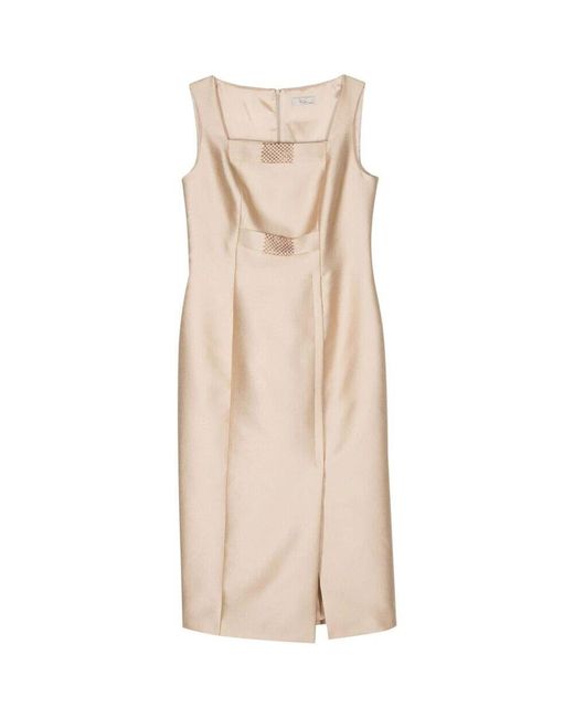 Fely Campo Natural Midi dresses