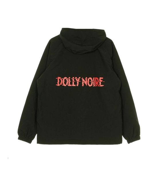 DOLLY NOIRE Jassen ,Zwart ,Lichte Windbreaker Jas in het Black voor heren