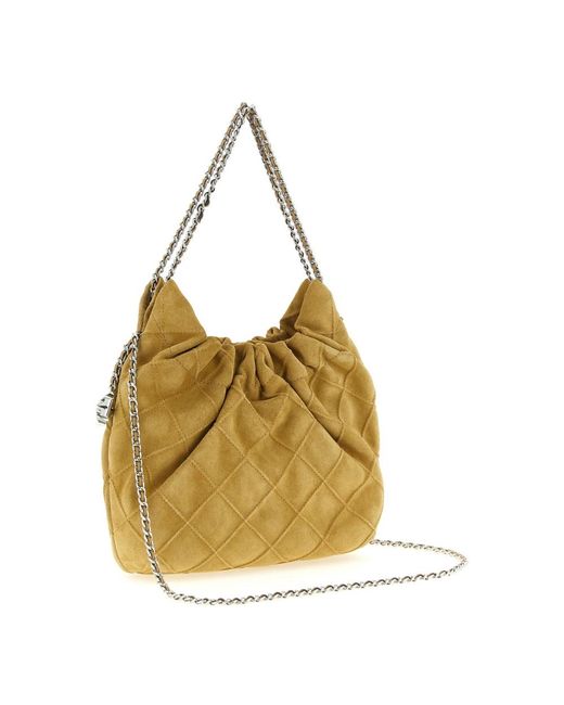 Tory Burch Metallic Bucket Bags