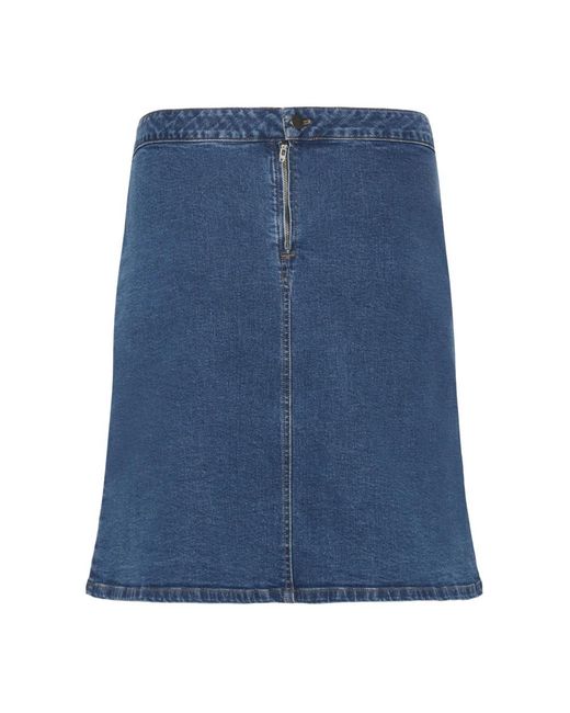 Kaffe Denim Rok in het Blue