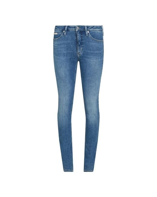 Calvin Klein Blue Skinny Fit Jeans