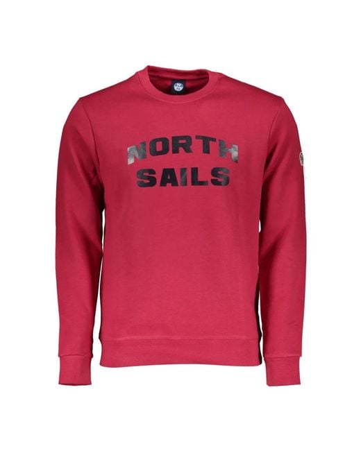 North Sails Pink Sweatshirts for men
