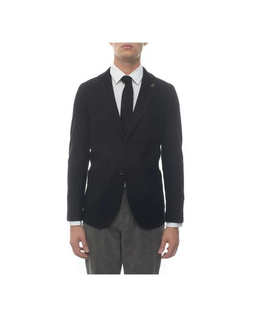 Paoloni Black Blazers for men