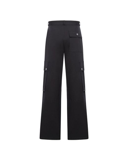 Jacquemus Stilvolle Baumwoll-Leinen-Hose in Blue für Herren