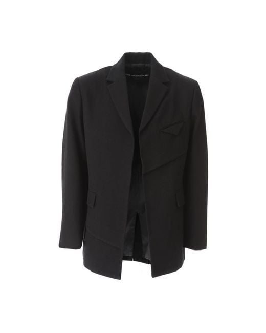 ANDERSSON BELL Black Blazers for men