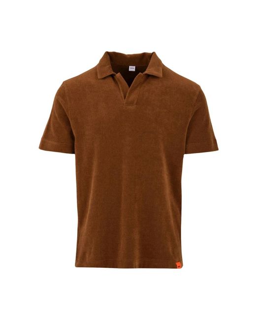 Polo Shirts di Aspesi in Brown da Uomo