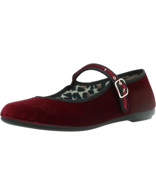 Vulladi Red Ballerinas
