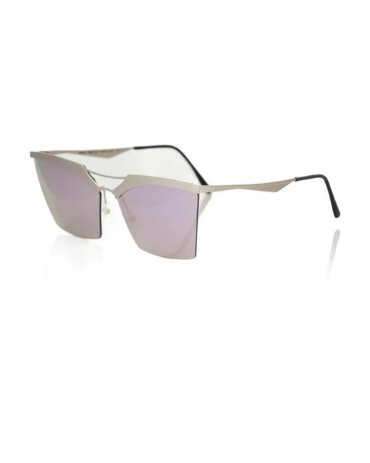 Frankie Morello Metallic Sunglasses