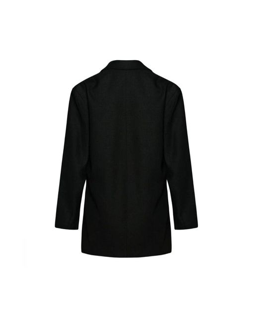 Tiffany & Co Black Schwarzer Leinenblazer