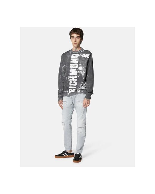 Sweatshirts RICHMOND de hombre de color Gray