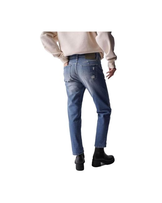 Salsa Jeans Blue Cropped Jeans