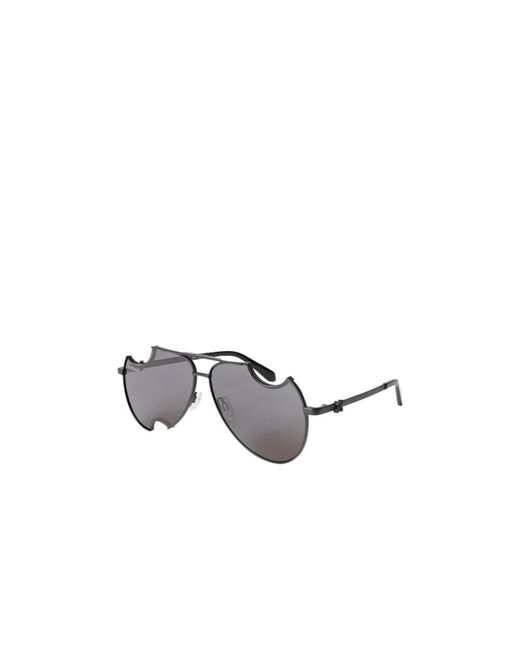 Off-White c/o Virgil Abloh Gray Sunglasses for men