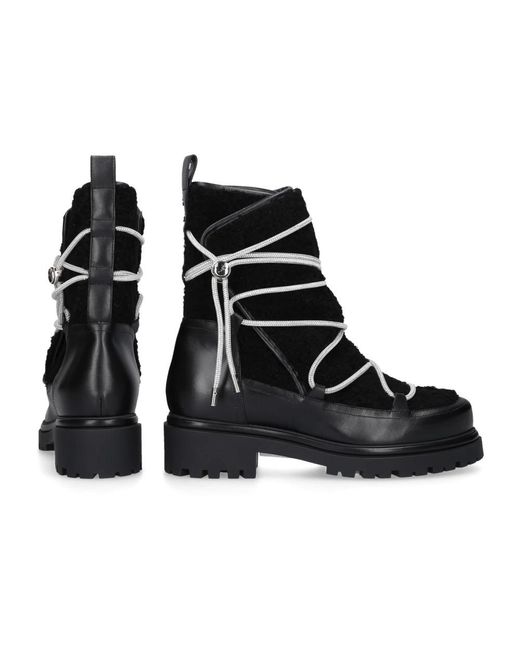 Rene Caovilla Black Winter Boots