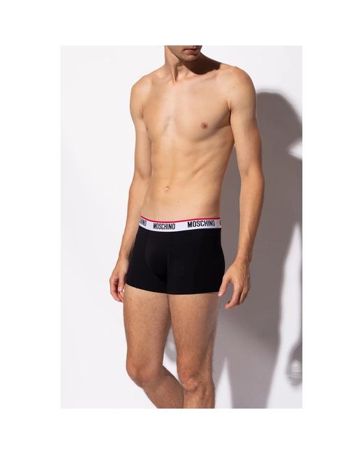 Bottoms Moschino de hombre de color Black