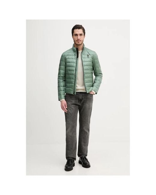 Blauer Jassen ,Groen ,Leer Austin Down Jacket in het Green voor heren