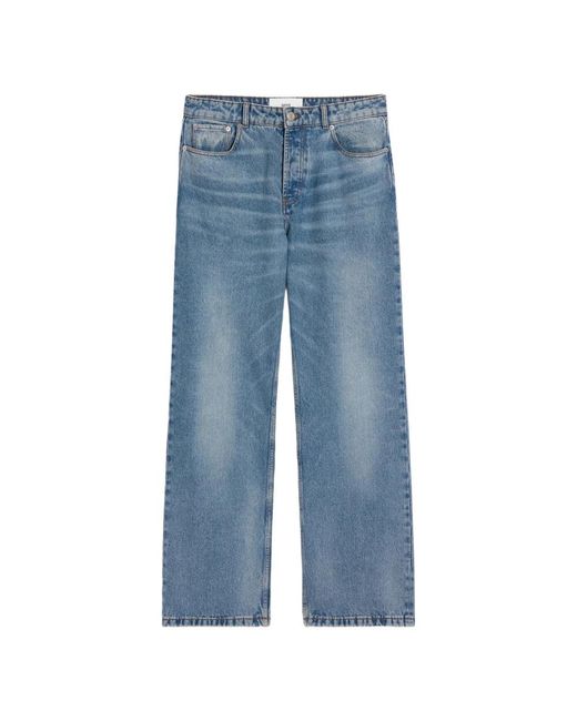 AMI Jeans ,Blauw ,Denim Klassieke Denim Jeans in het Blue voor heren