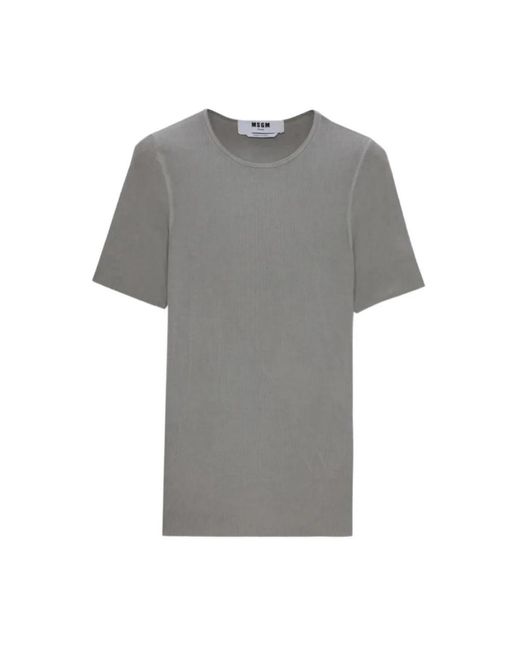 T-Shirts MSGM en coloris Gray