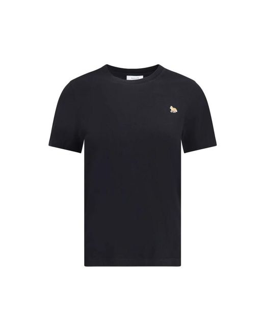 Maison Kitsuné Black T-Shirts