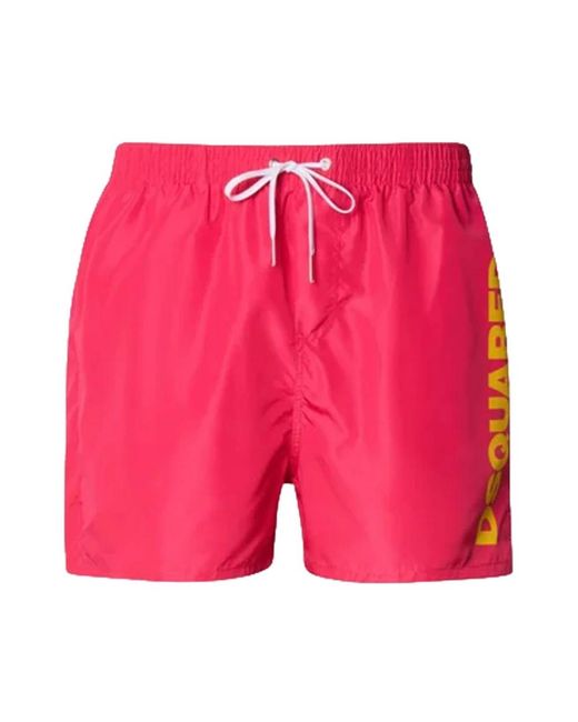 DSquared² Pink Beachwear for men