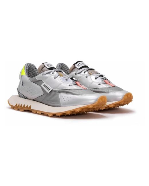 RUN OF Gray Sneaker Moonland W