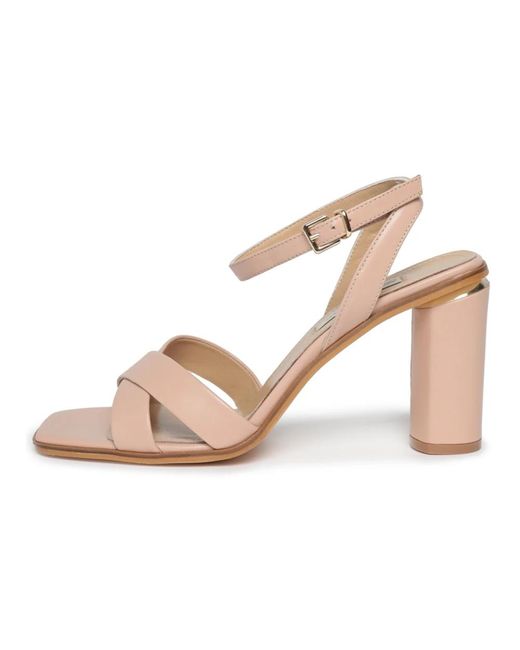 High Heel Sandals di CESARE GASPARI in Pink