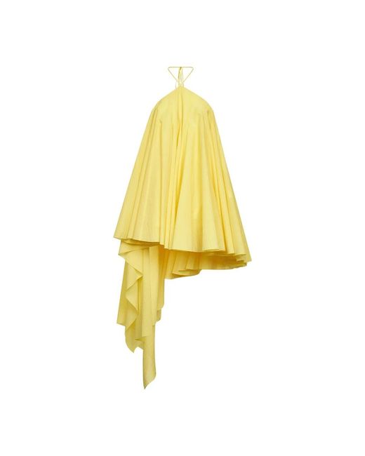 Jacquemus Yellow Short Dresses