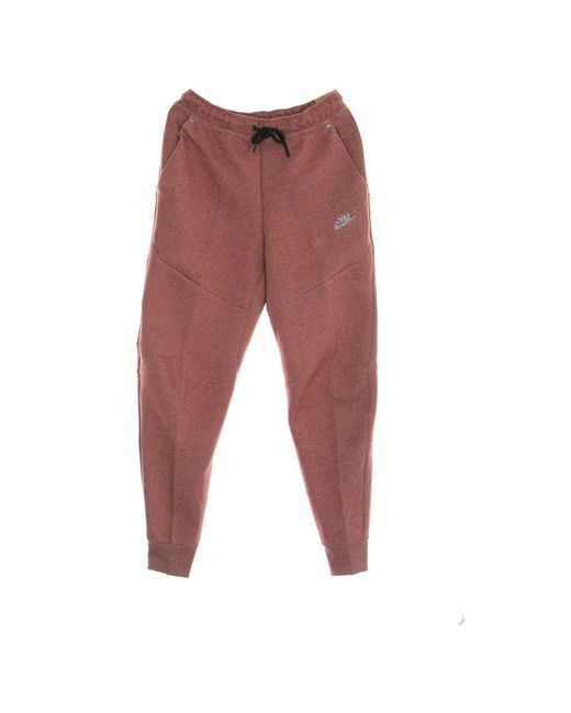Nike Fitness ,Roze ,Katoen Tech Fleece Jogger Revival Trainingsbroek in het Purple voor heren