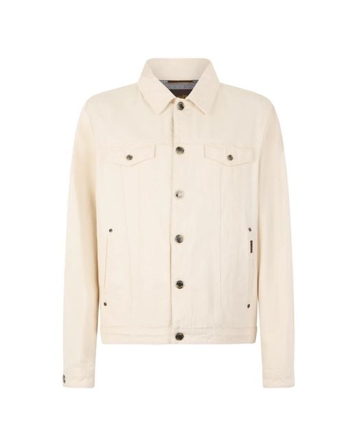 Denim Jackets Moorer pour homme en coloris Natural