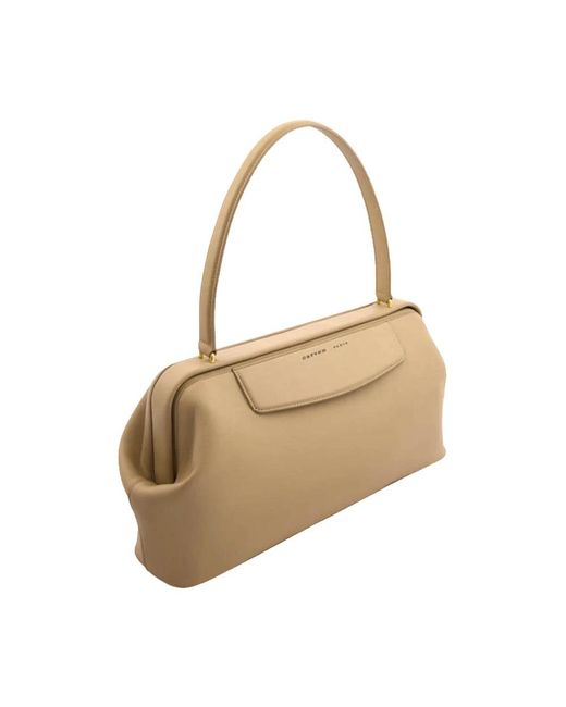 Carven Natural Shoulder Bags
