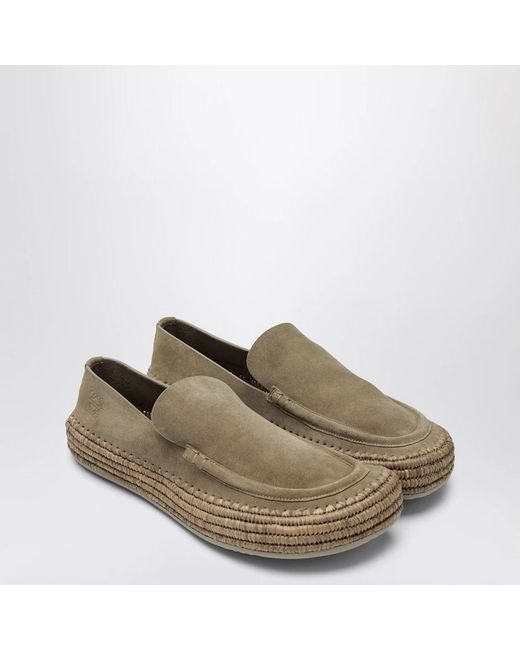 Loewe Green Loafers for men