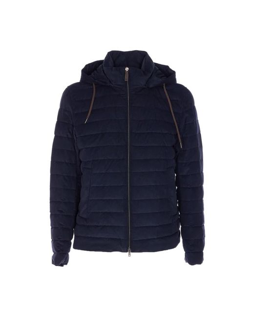 Herno Blue Down Jackets for men