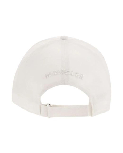 Moncler White Hats & Caps for men