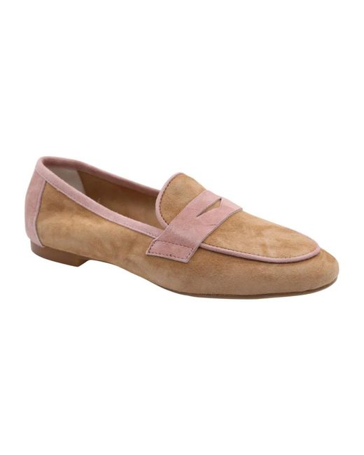 E mia Brown Loafers