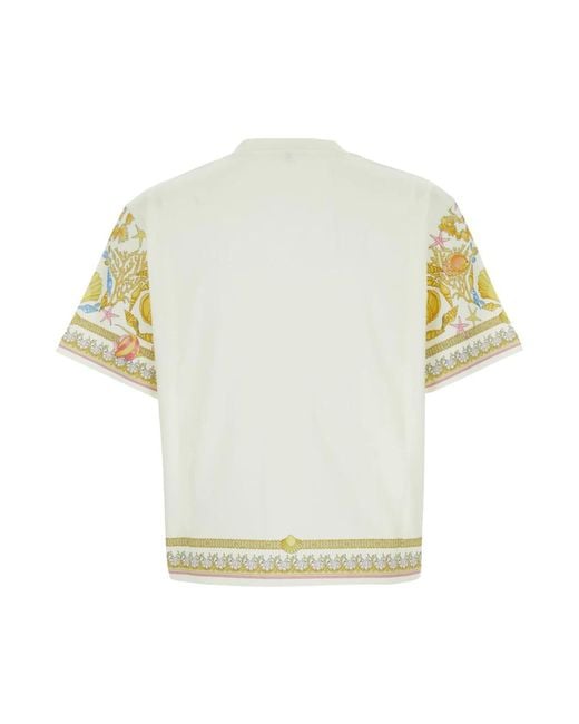 T-Shirts Versace en coloris Yellow