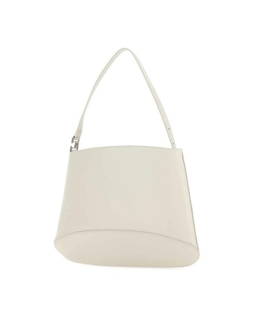 Low Classic White Shoulder Bags